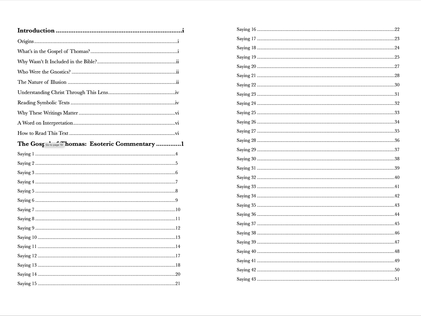 Sacred Fire: A Commentary on the Gospel of Thomas — Paperback Book + Free eBook (Instant Download)